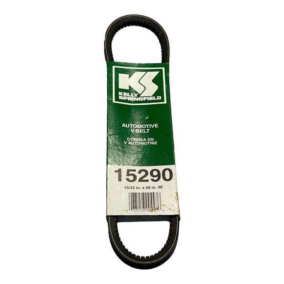Kelly-Springfield 15290 Black 15/32 x 29" Automotive Car Replacement V Belt - Picture 1 of 8